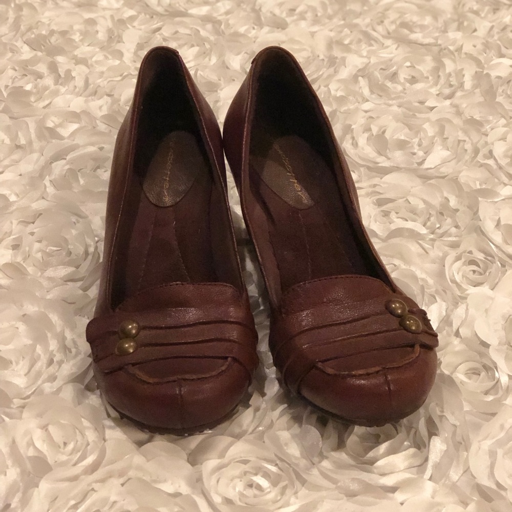 EUC Trendsetter Brown Dress Shoes size 7